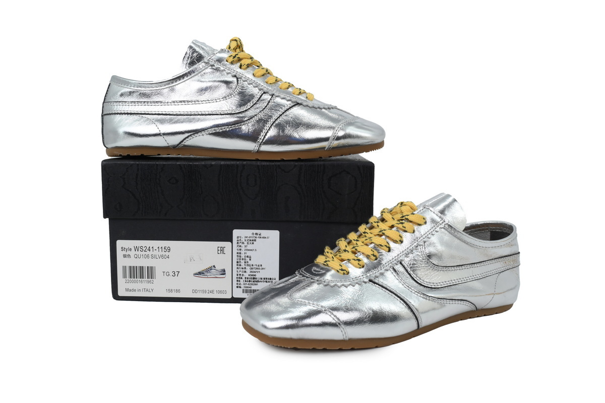 DRIES VAN NOTEN Liquid Silver