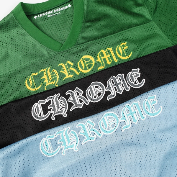 Chrome Hearts Love You Mesh Warm Up Jersey #9998 Pink/Black/Red/Green/Blue