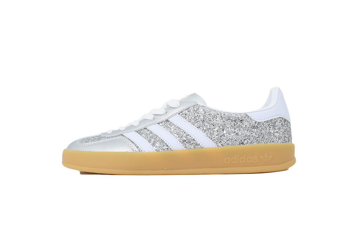 Adidas Samba Silvery White JR288