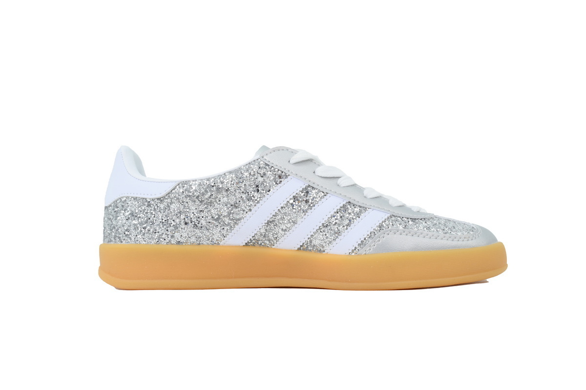 Adidas Samba Silvery White JR288