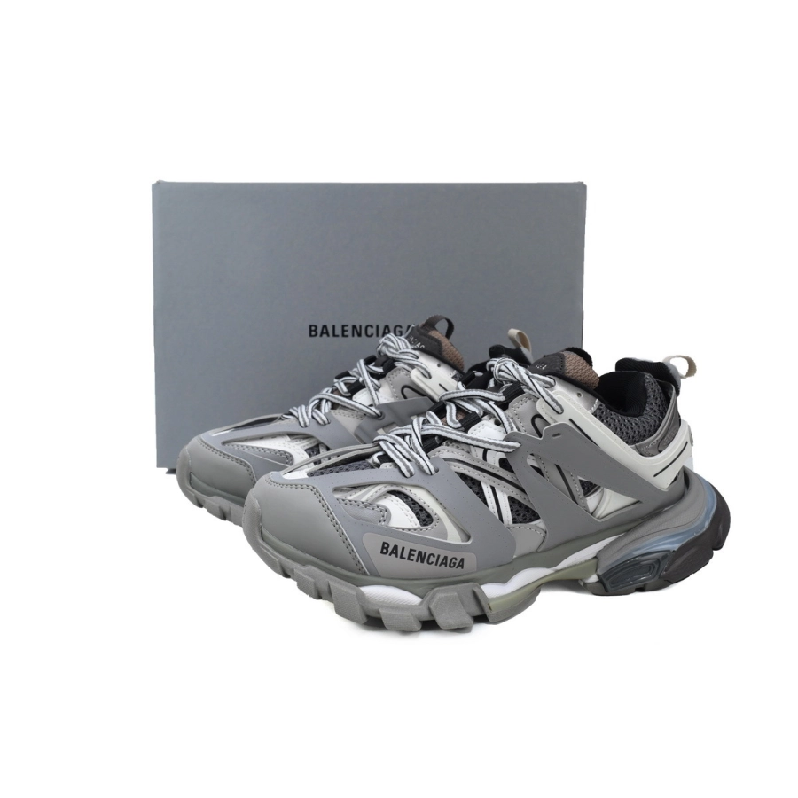 Balenciaga Track Sneaker Grey White Black (With LED)