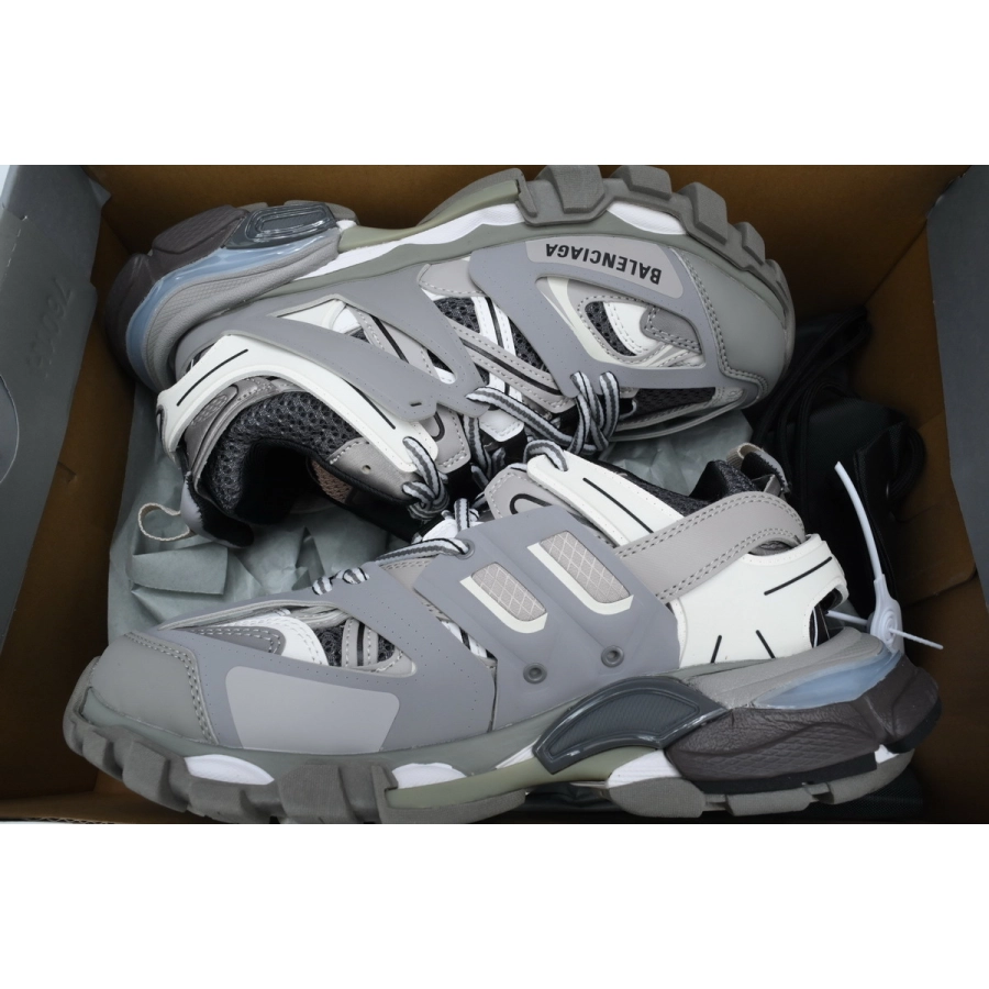 Balenciaga Track Sneaker Grey White Black (With LED)