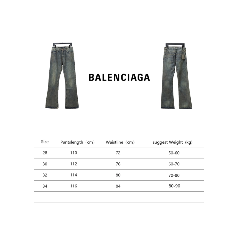 Stussy Sweater XB411#p111 + Balenciaga LOOK BOOK Blue Washed Orange Flared Jeans