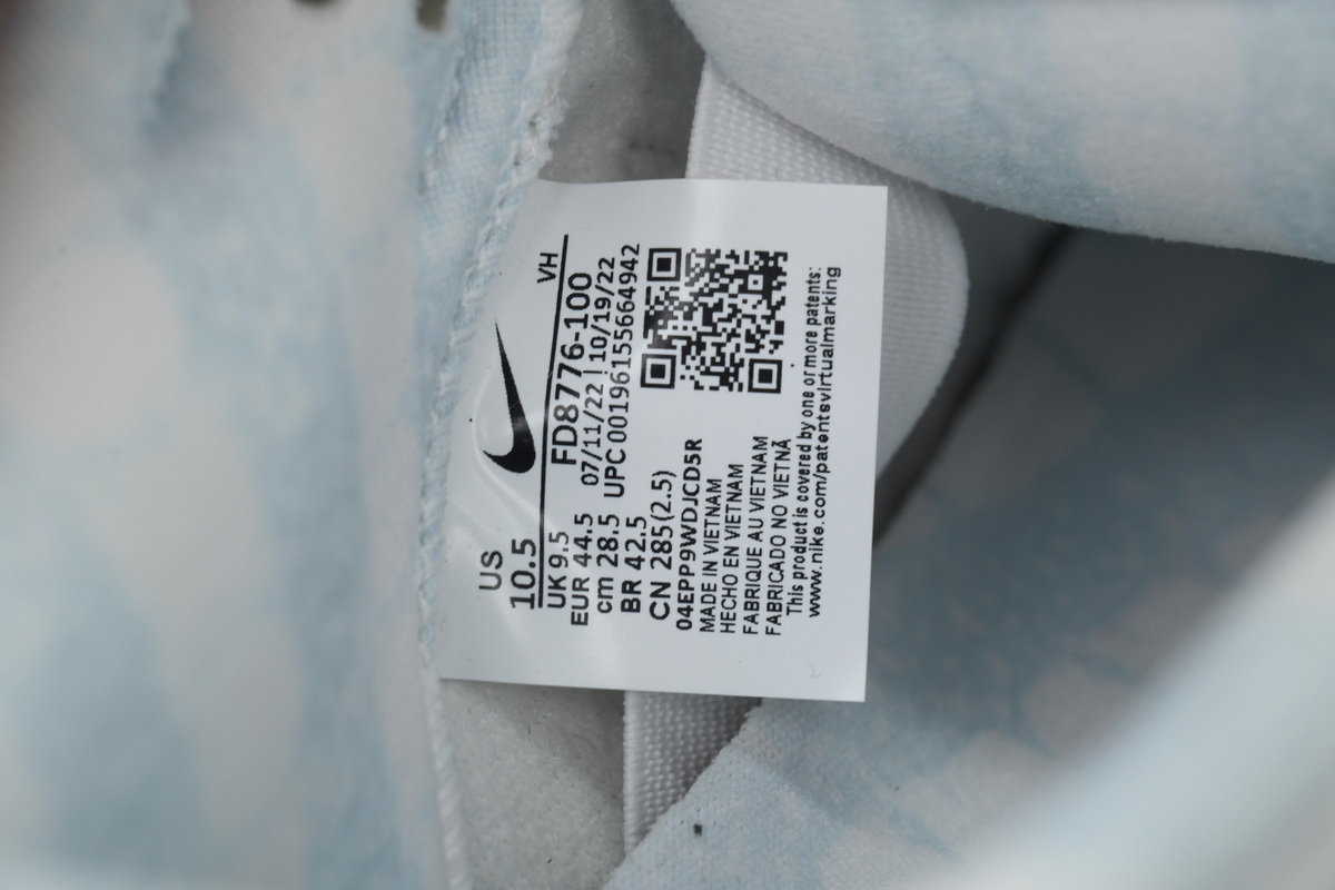 Top Version Concepts x Nike Dunk Low OG SB QS White Lobster' Friends & Fam FD8776-100