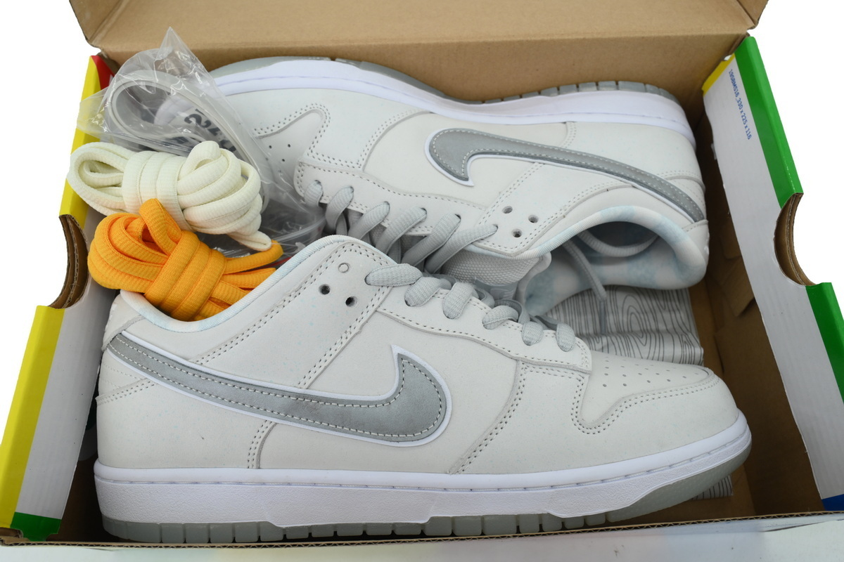 Top Version Concepts x Nike Dunk Low OG SB QS White Lobster' Friends & Fam FD8776-100