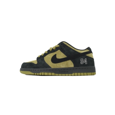 Top Version Nike Supreme x Dunk Low SB Camper Green HQ8487-300 01