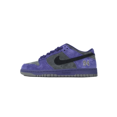 Top Version Nike Supreme x Dunk Low SB Ink HQ8487-500 01