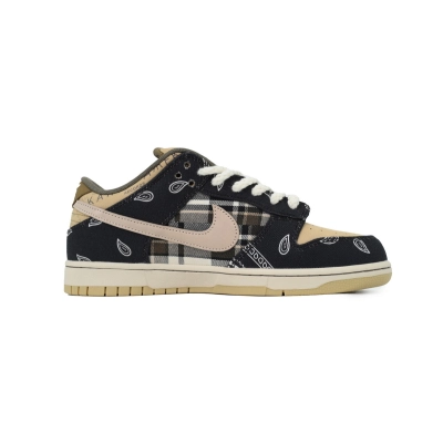 Top Version Travis Scott x Nike SB Dunk Low QS Cactus Jack - Special Box CT5053-001 02