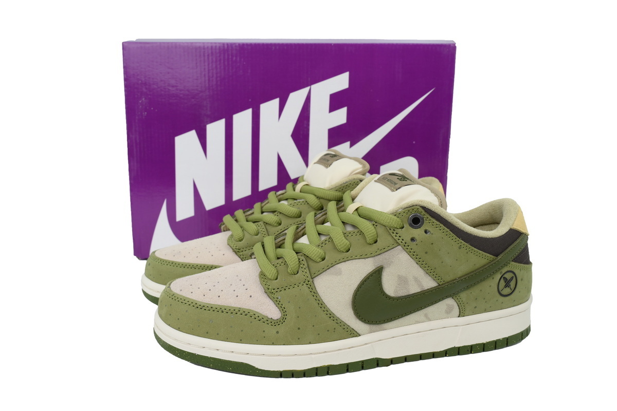 Top Version Yuto Horigome x Nike Dunk Low SB Asparagus HF8022-300