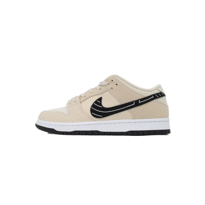 Top Version Albino & Preto × Nike SB Dunk Low Pro Pearl White FD2627-200 01