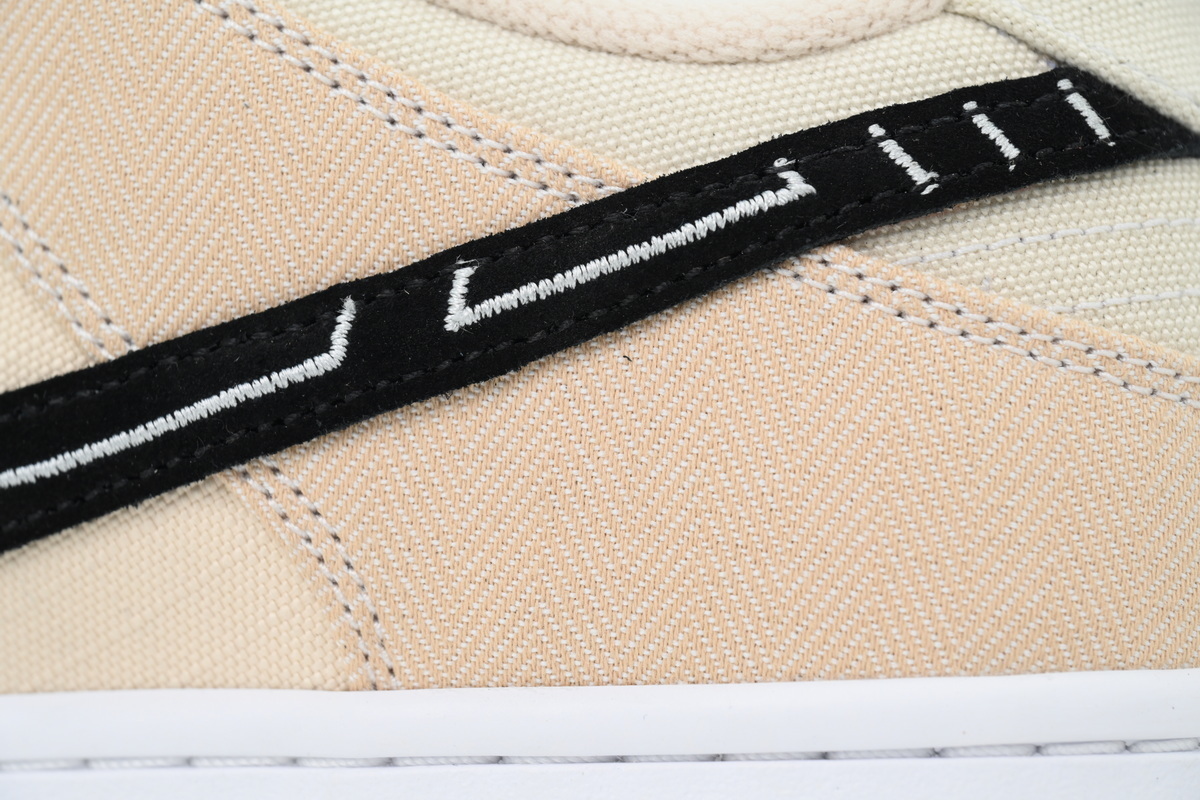 Top Version Albino & Preto × Nike SB Dunk Low Pro Pearl White FD2627-200