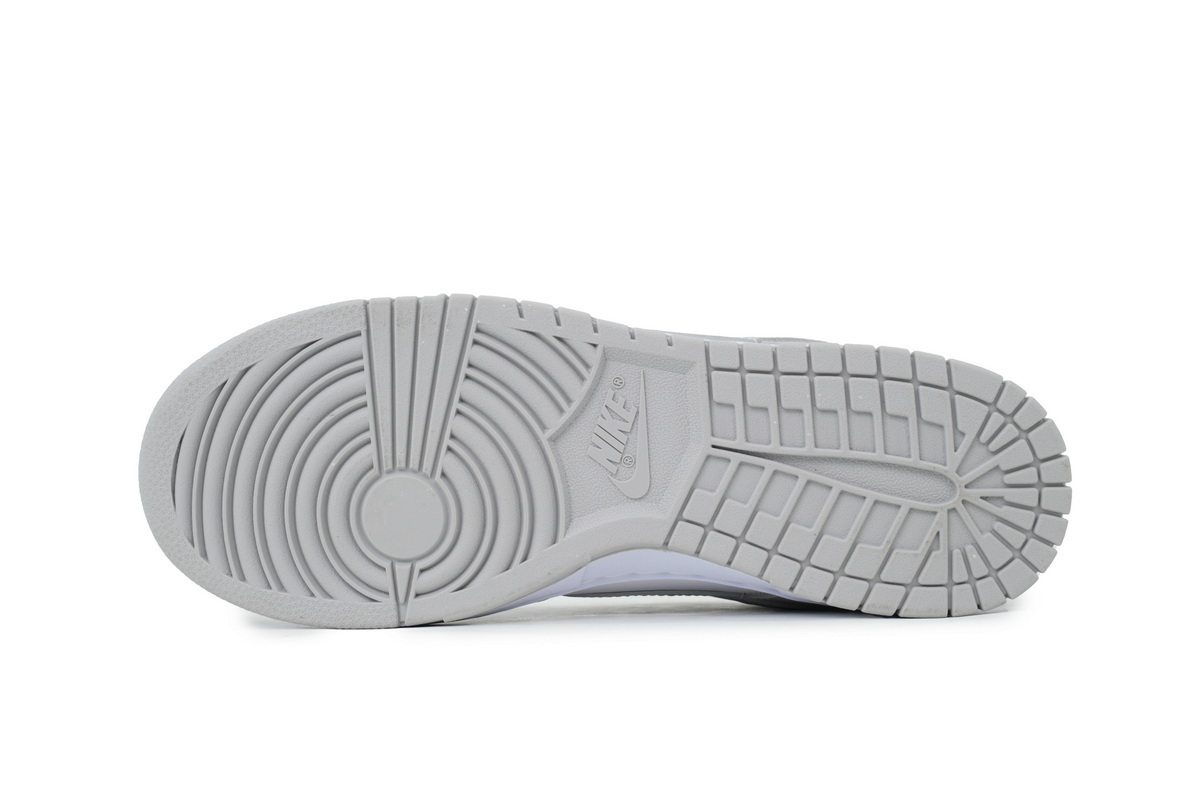Top Version Nike Dunk Low Grey Fog DD1391-103