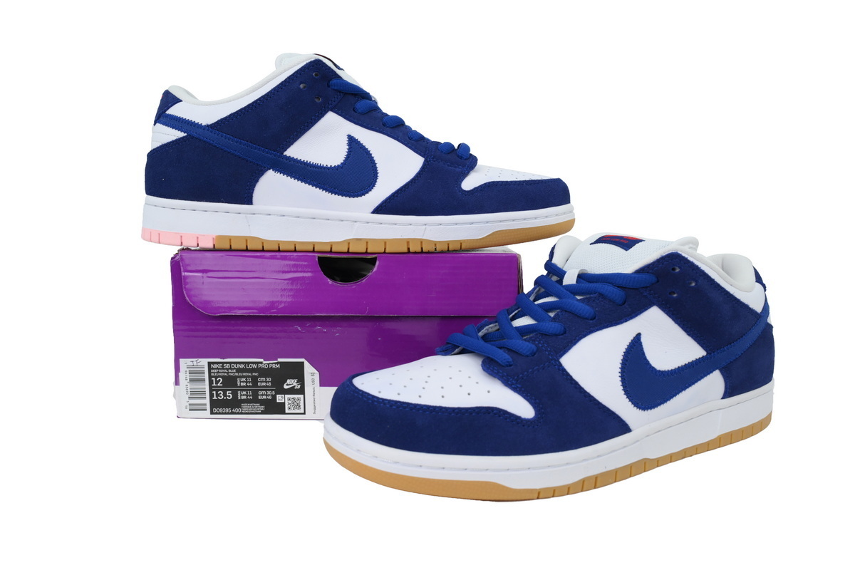 Top Version Nike Dunk Low SB Los Angeles Dodgers DO9395-400