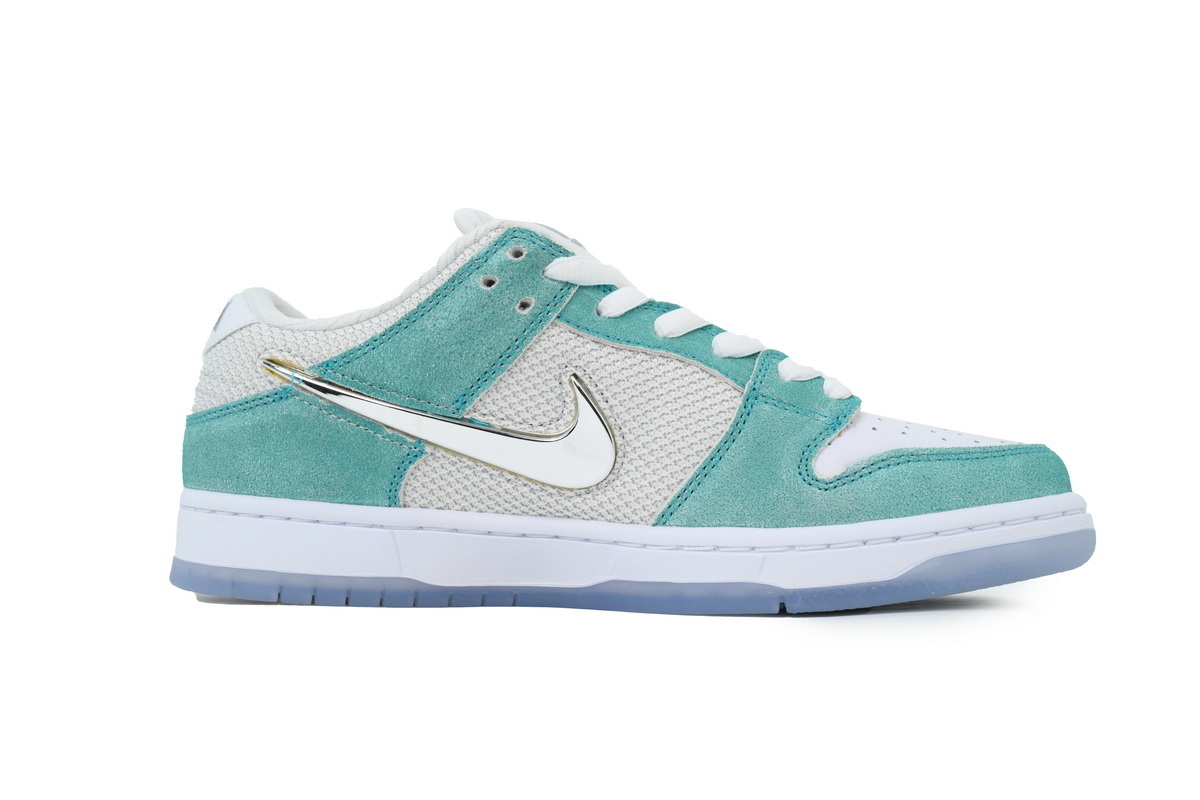 Top Version April Skateboards x Nike Dunk Low SB Turbo Green FD2562-400