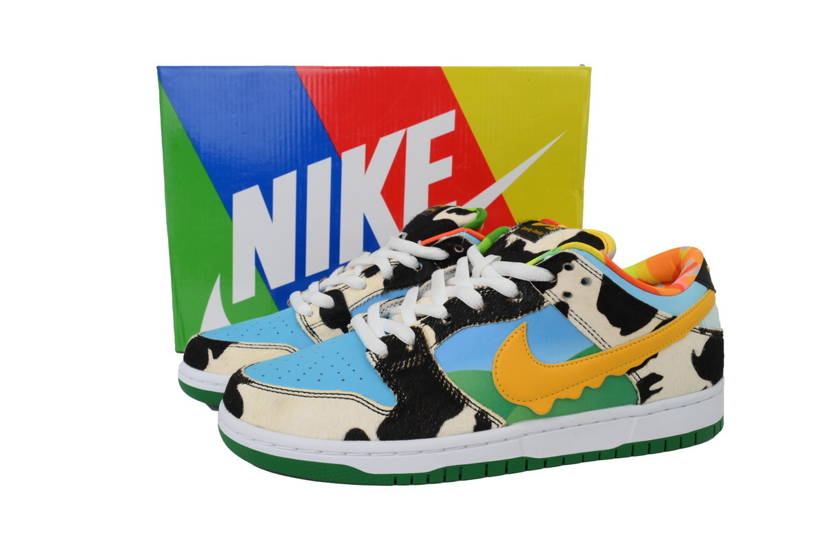 Top Version Ben & Jerry's x Nike Dunk Low SB Chunky Dunky CU3244-100