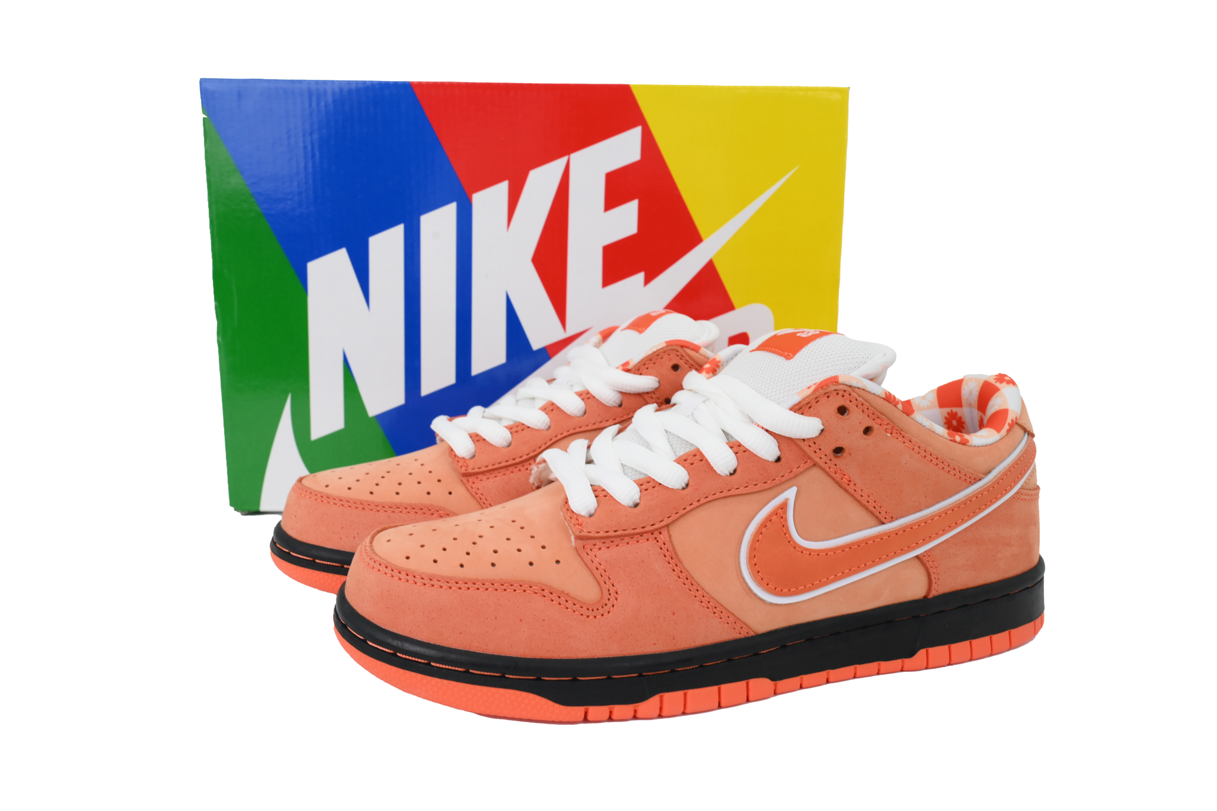 Top Version Concepts x Nike SB Dunk Low Orange Lobster FD8776-800