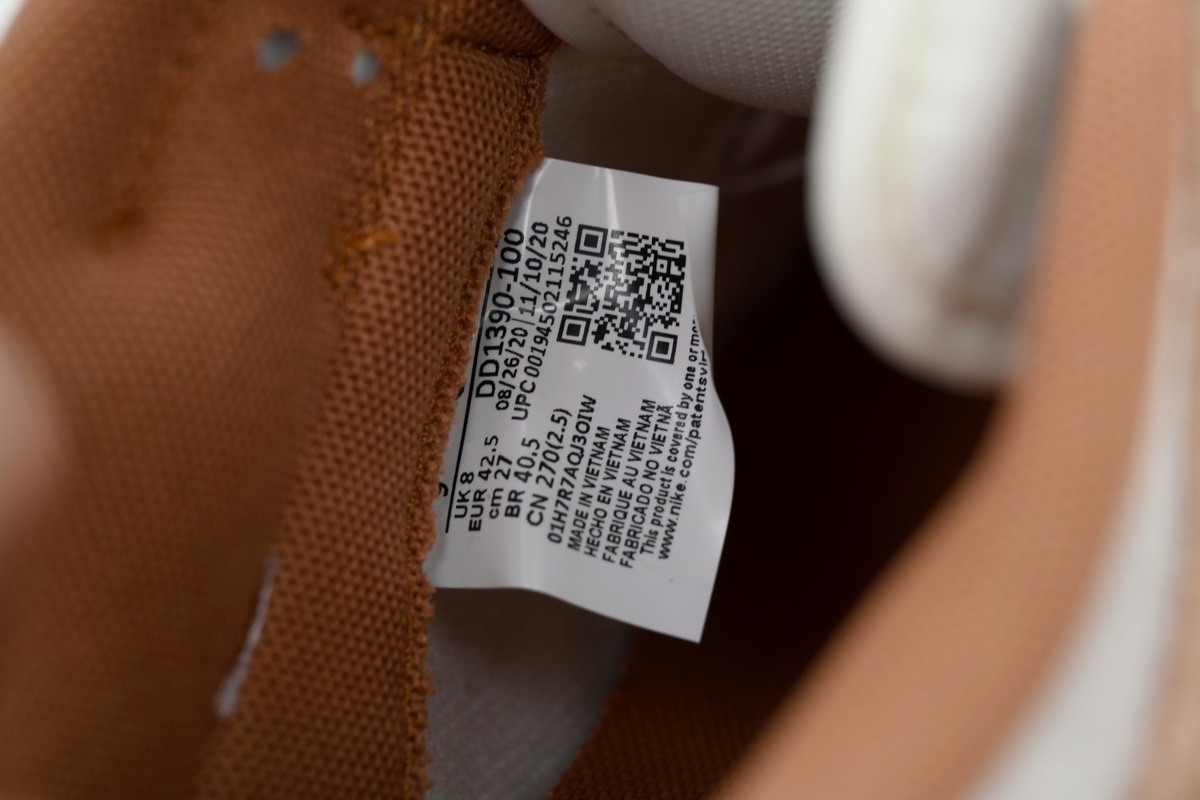 Top Version Nike Dunk Low Premium Medium Curry DD1390-100