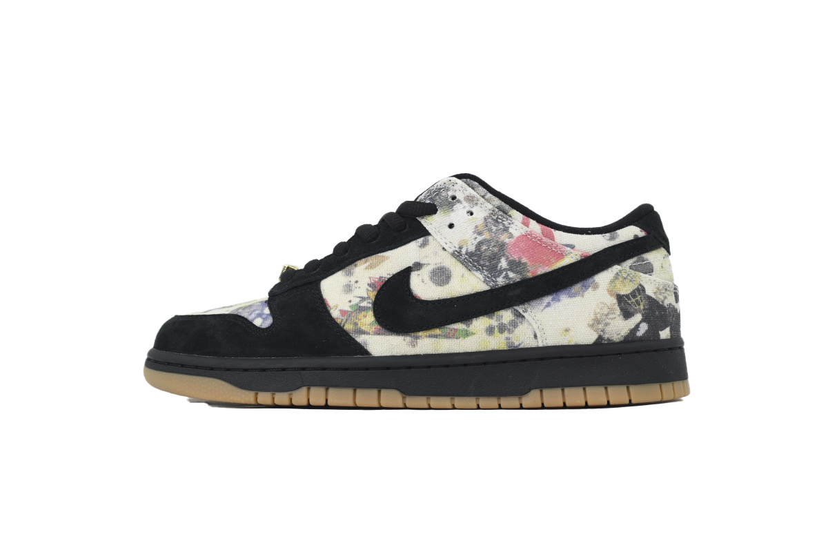 Top Version Supreme × Nike Dunk Low Rammellzee FD8778-001