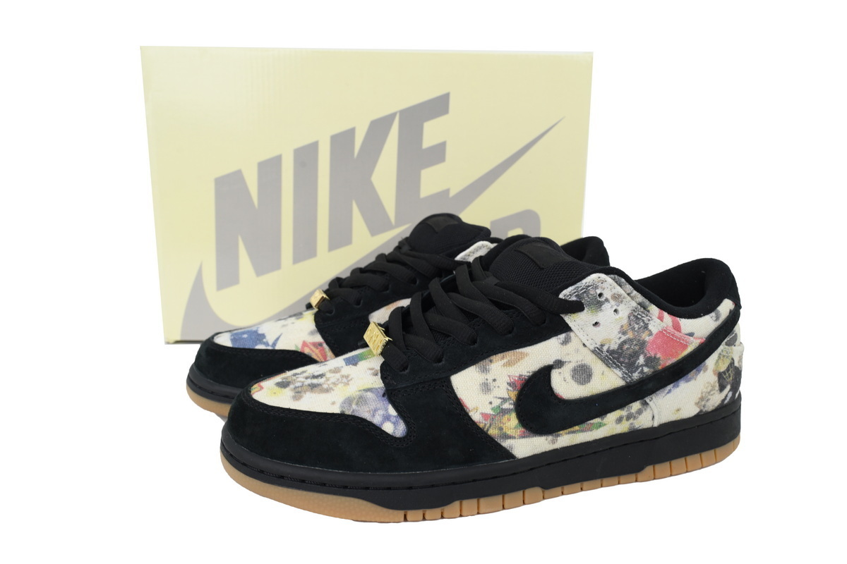 Top Version Supreme × Nike Dunk Low Rammellzee FD8778-001