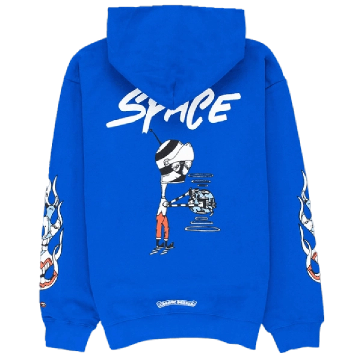 CHROME HEARTS Hoodie 8136 + Amiri Black MX1 Jeans Black