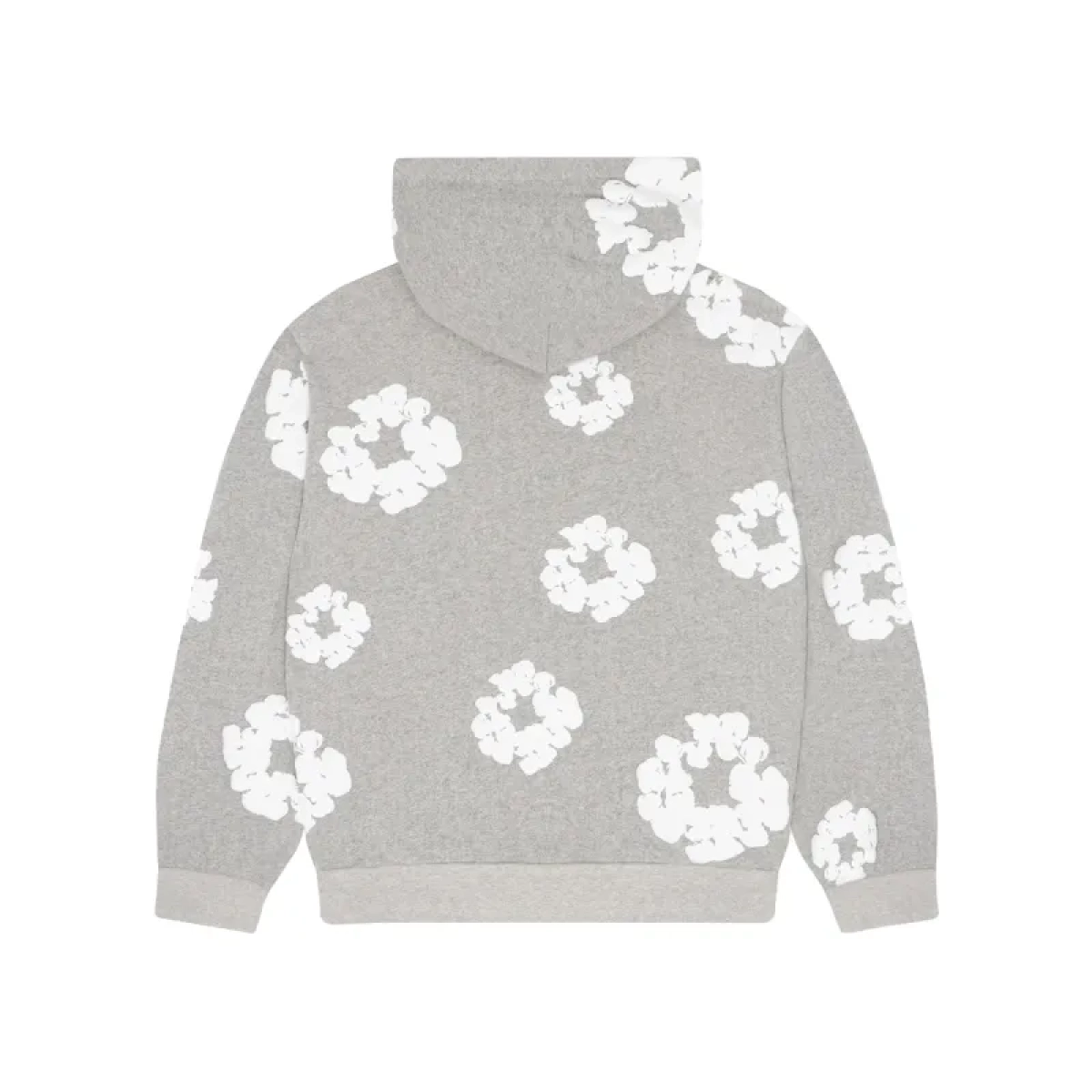 Denim Tears The Cotton Wreath Sweatshirt Grey + Denim Tears The Cotton Wreath Jean Black