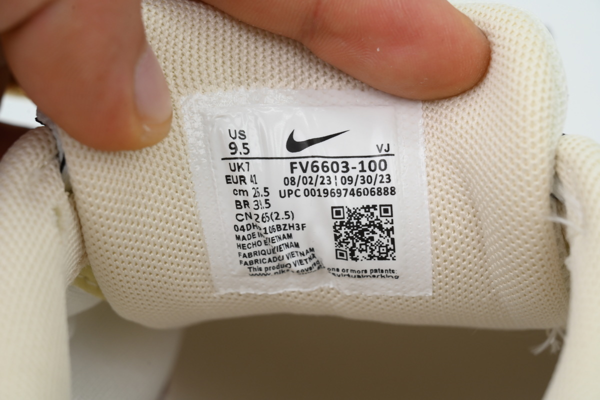 Nike P-6000 Coconut Milk Metallic Silver FV6603-100