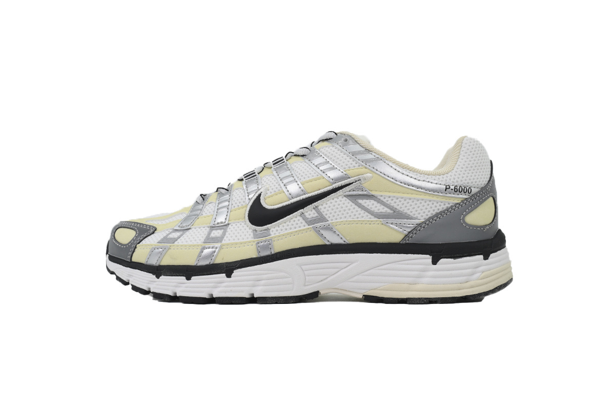 Nike P-6000 Coconut Milk Metallic Silver FV6603-100
