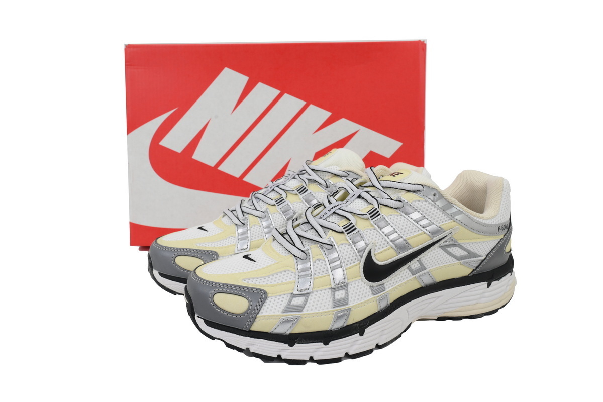 Nike P-6000 Coconut Milk Metallic Silver FV6603-100
