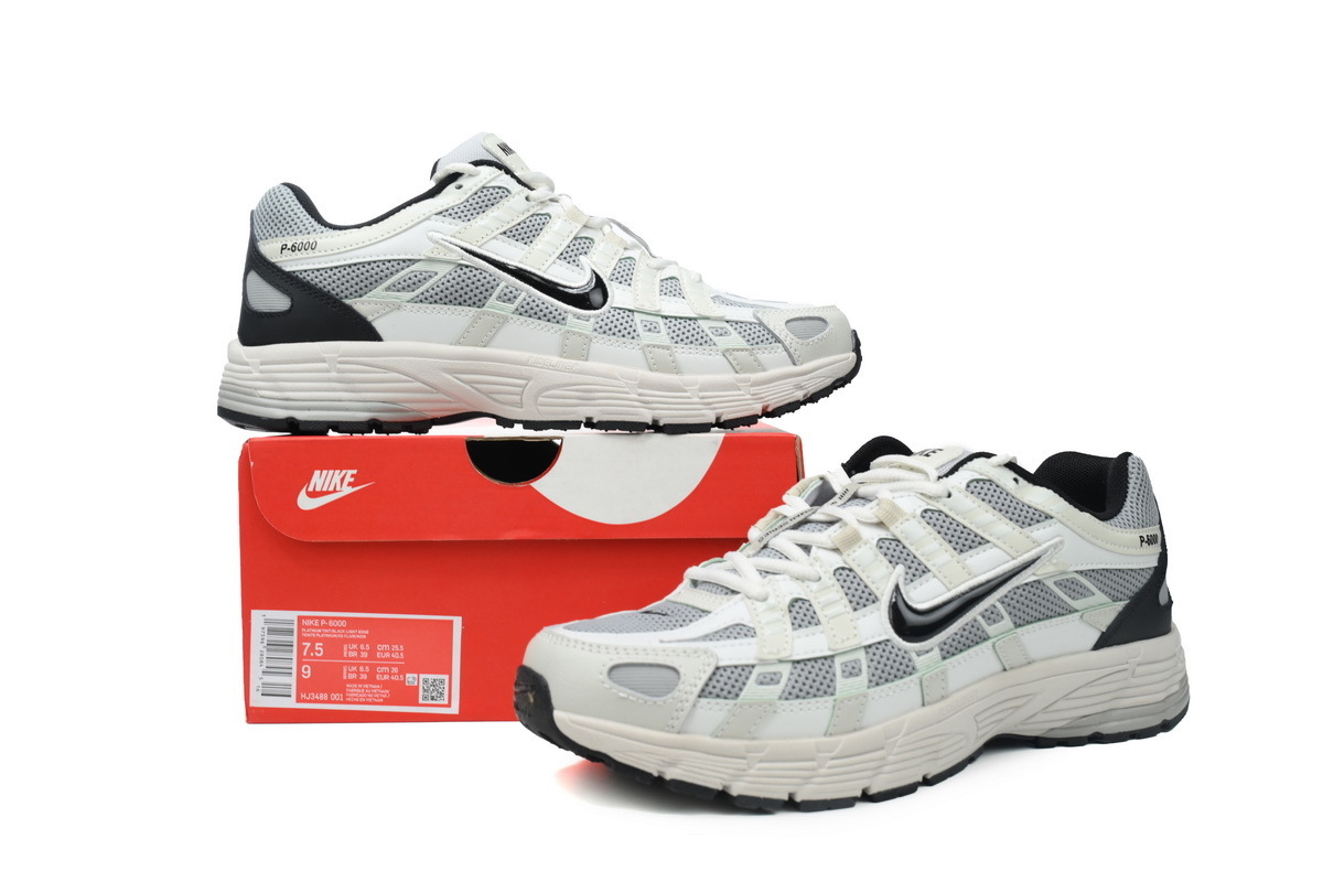 Nike P-6000 Platinum Tint Black HJ3488-001