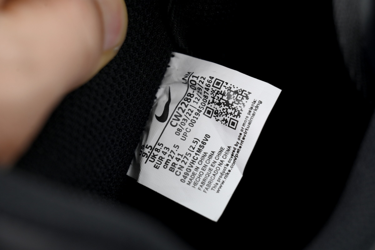 Nike Air Force 1 Low Black CW2288-001