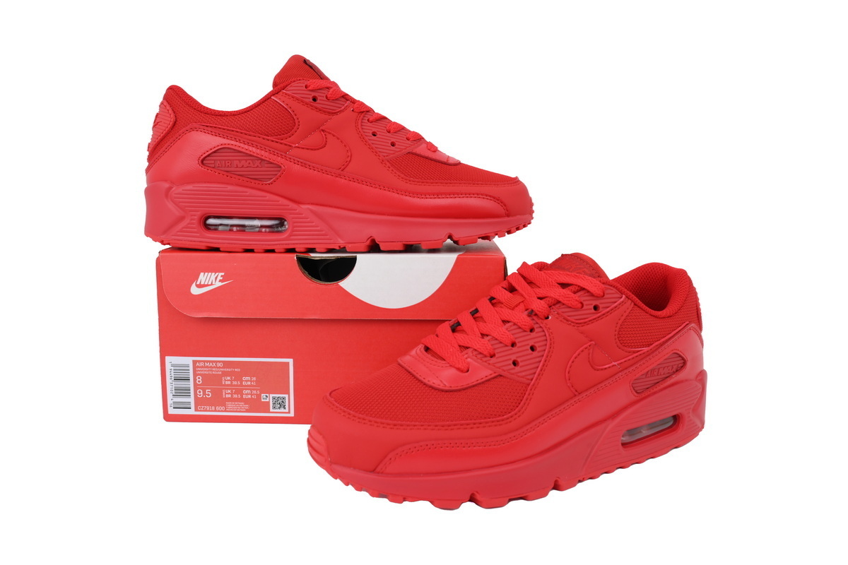 Nike Air Max 90 Triple Red CZ7918-600