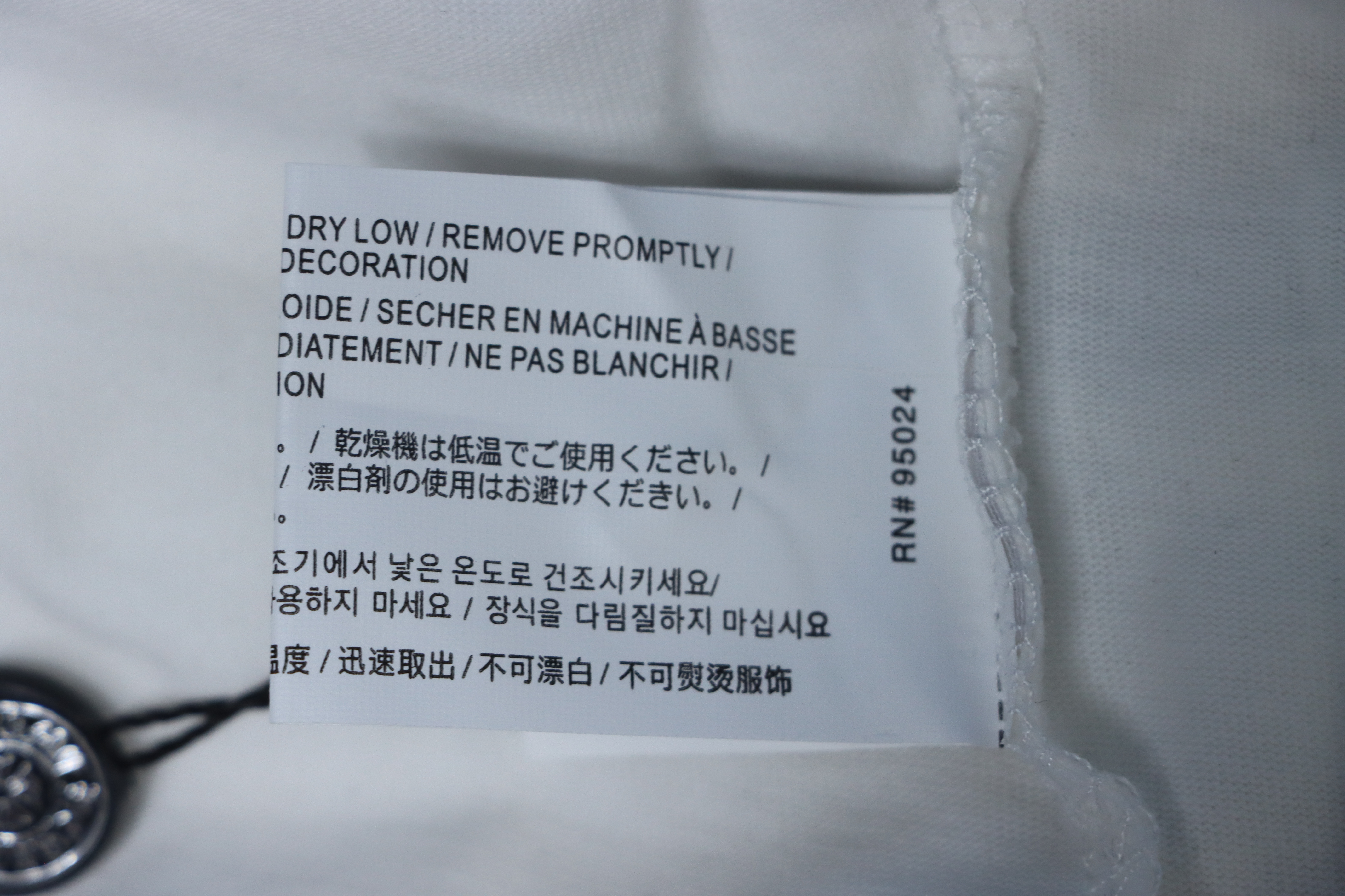 Chrome Hearts 2025 FW Black Label Patchwork Print Long-Sleeve T-Shirt Black