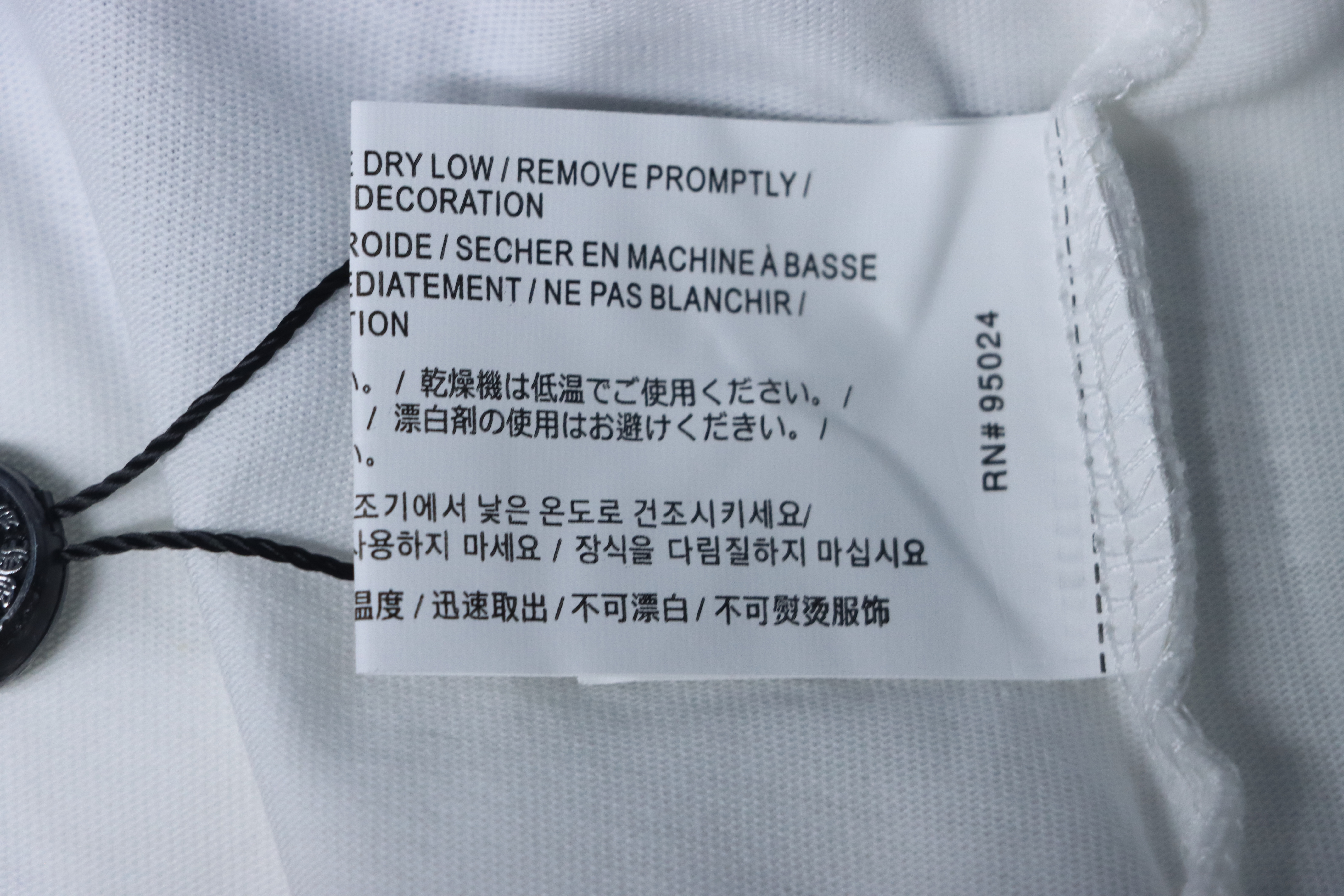 Chrome Hearts 25FW Black Label Panel Print Long Sleeve T-Shirt Blue