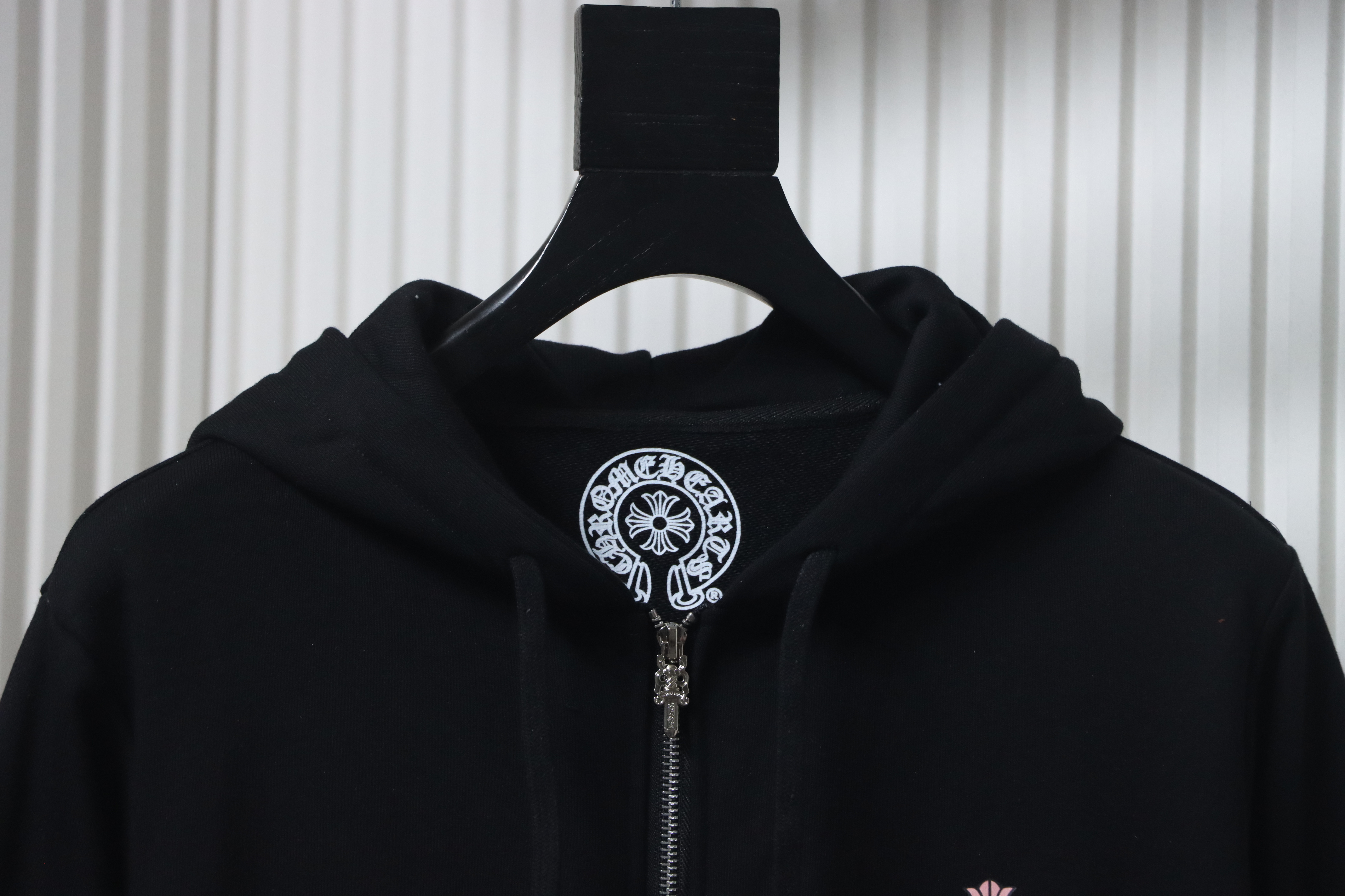 Chrome Hearts 25FW Colorful Cross Print Zip-Up Jacket Black