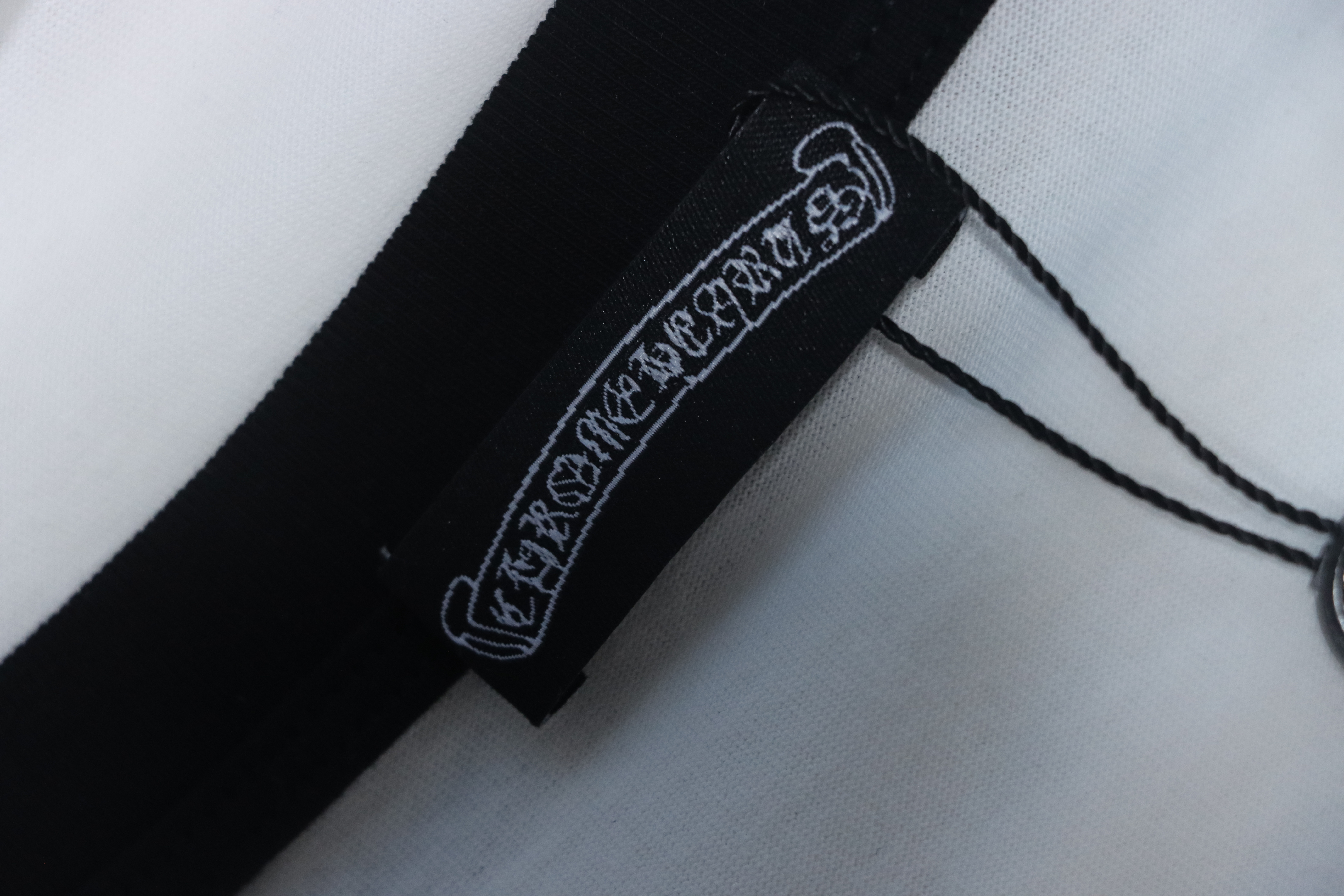 Chrome Hearts 25FW Embroidered Horseshoe Patchwork Long Sleeve T-Shirt Black