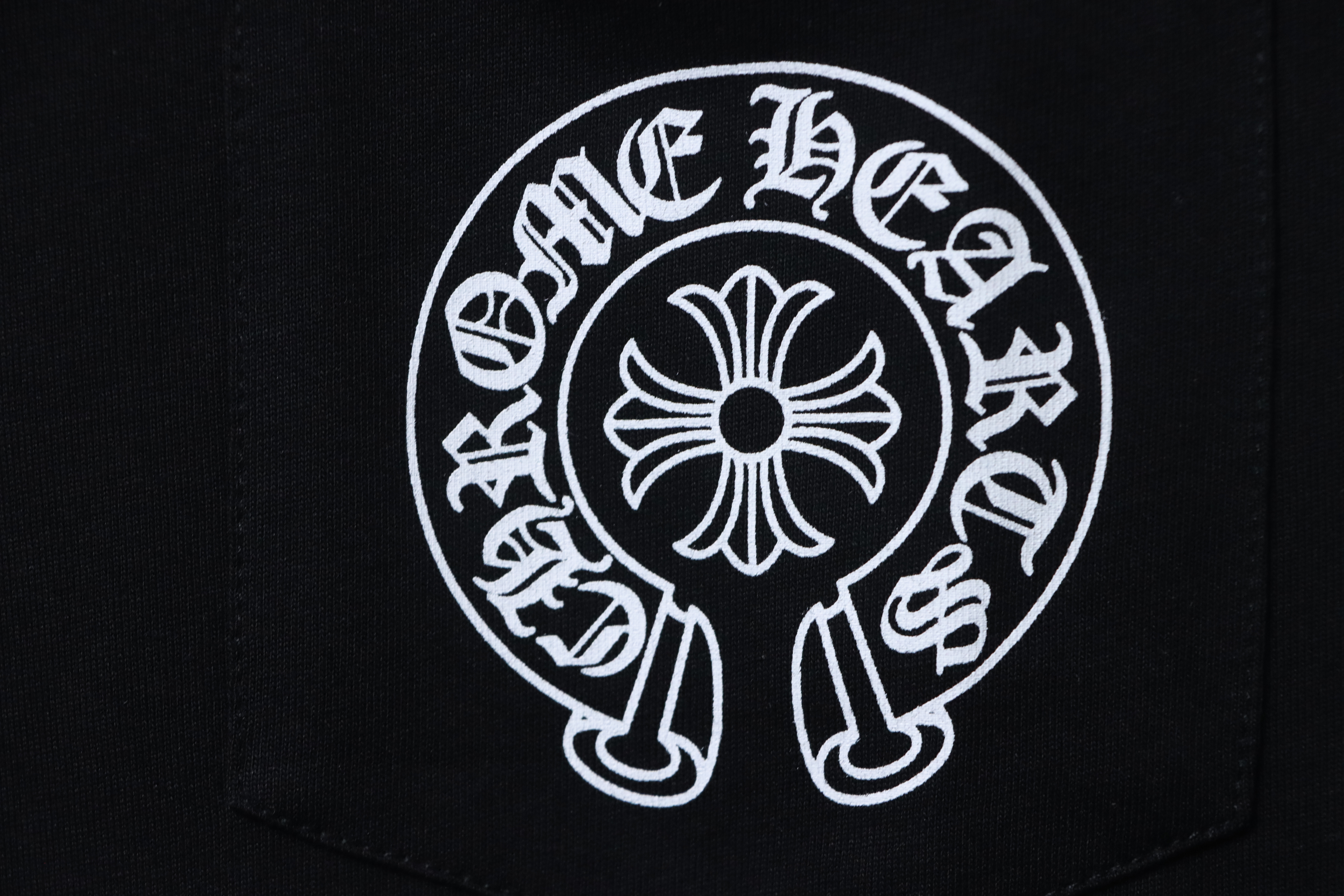 Chrome Hearts 25FW Horseshoe Print Long-Sleeve T-Shirt in Black