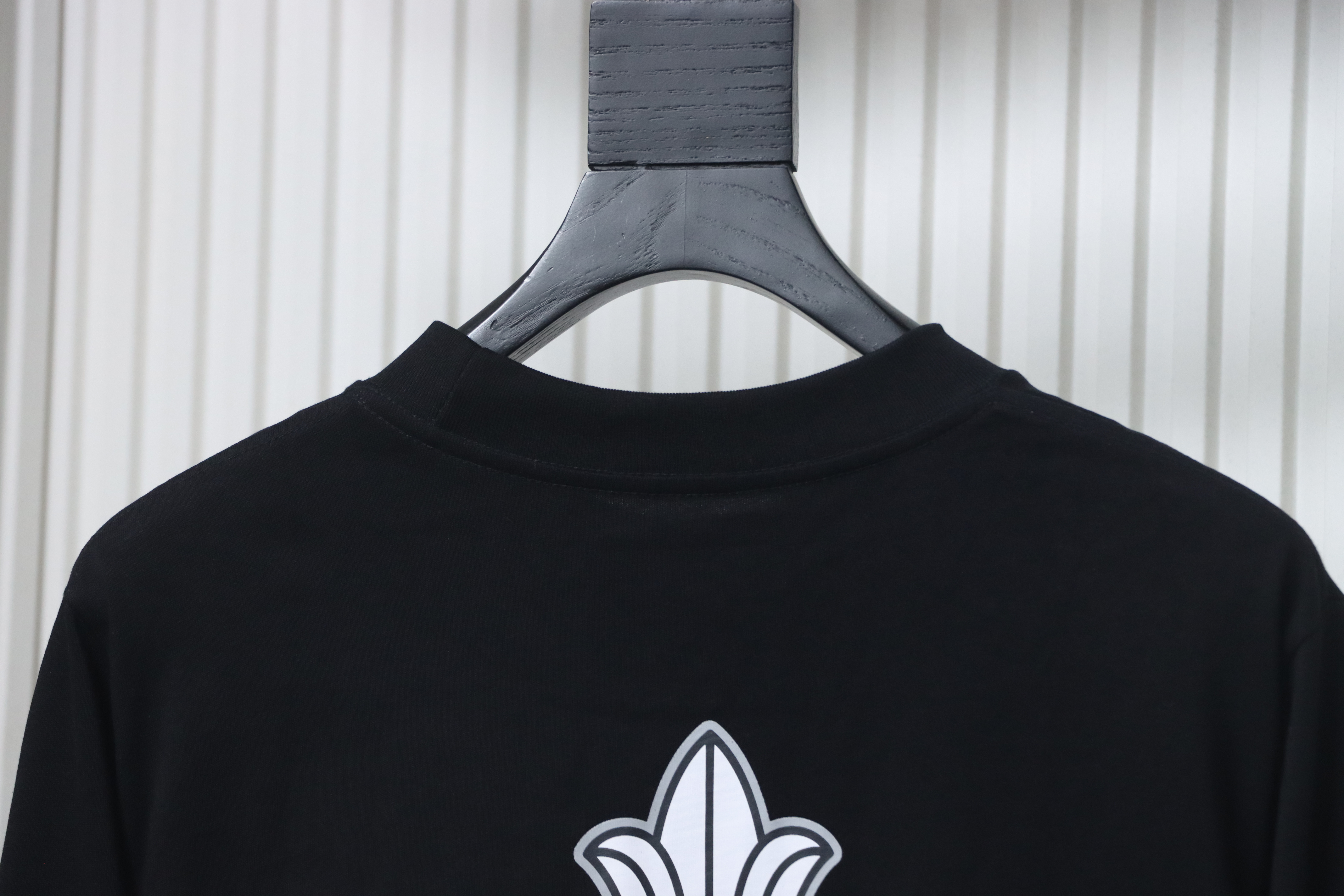 Chrome Hearts CH 25ss Back Cross Crew Neck Long Sleeve Black