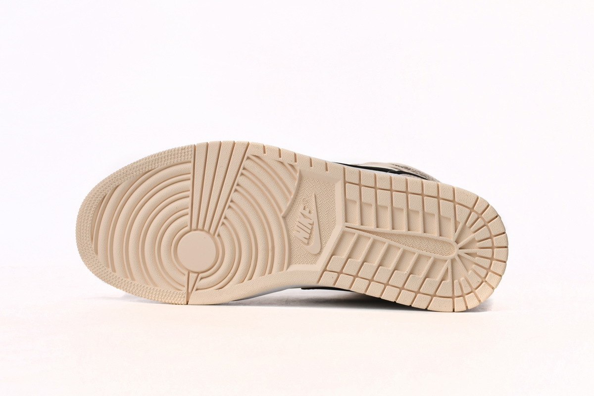 Air Jordan 1 Mid Barely Orange (Women's) BQ6472-800