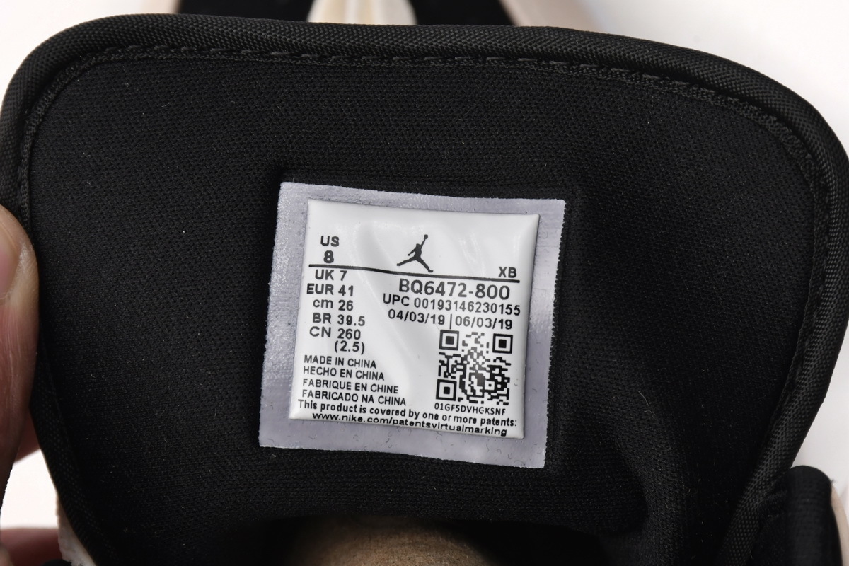 Air Jordan 1 Mid Barely Orange (Women's) BQ6472-800