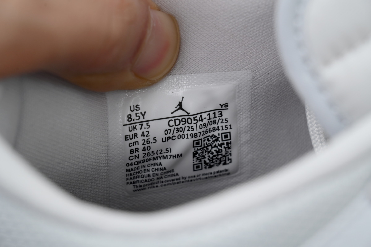 Air Jordan Legacy 312 Low White Red Gray CD9054-113