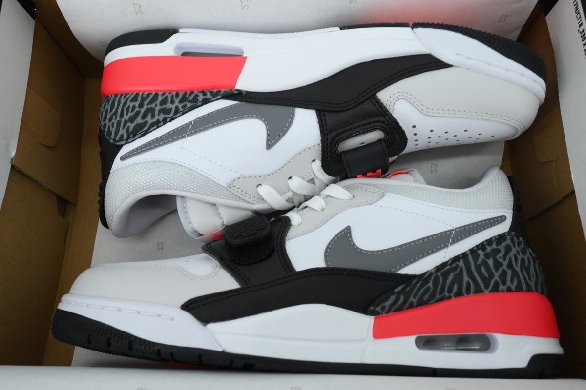 Air Jordan Legacy 312 Low White Red Gray CD9054-113