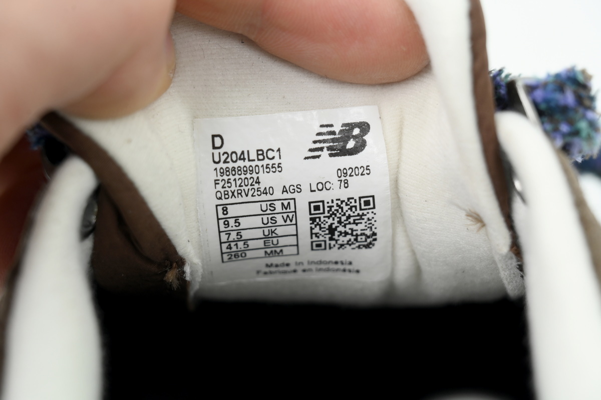 New Balance 204L x Basketcase Beef & Broccoli U204LBC1