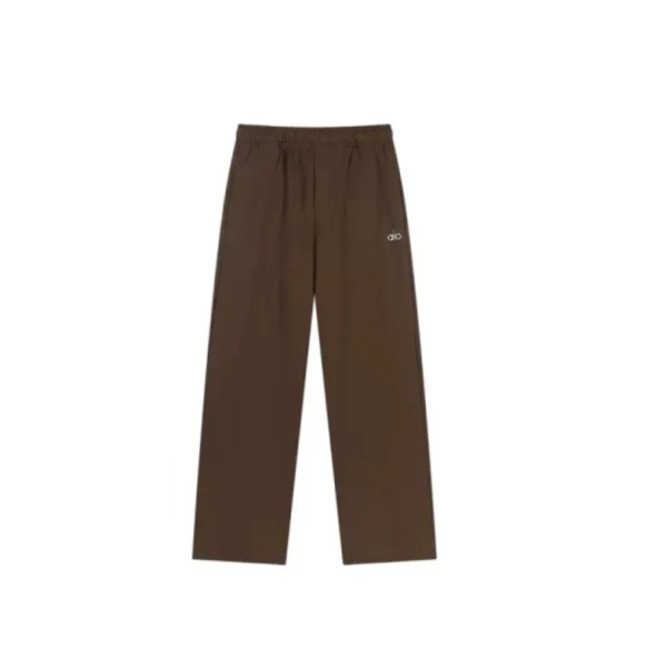 Alo Yoga Accolade Cotton Hoodie & Joggers Set Brown