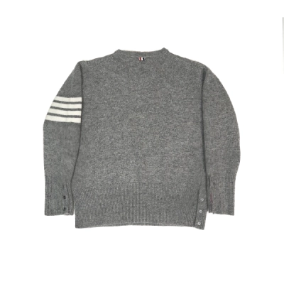 Thom Browne 4-Bar Stripe Shetland Wool Sweater 02
