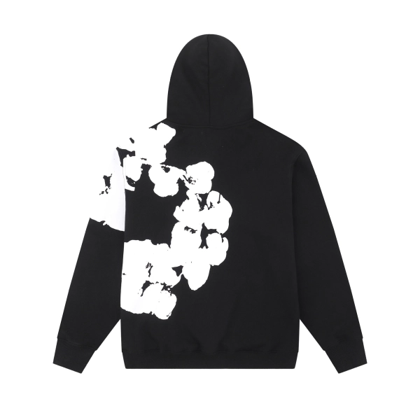 Denim Tears Big Cotton Wreath Hoodie & Sweatpant Set #5671-8215 Black