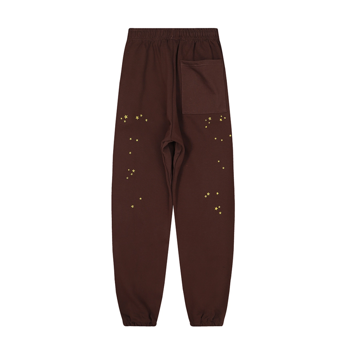 Sp5der Angel Number Sweatpants Brown (Black Drawstring)