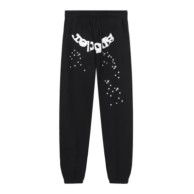 Sp5der OG Web Sweatpant Black 01
