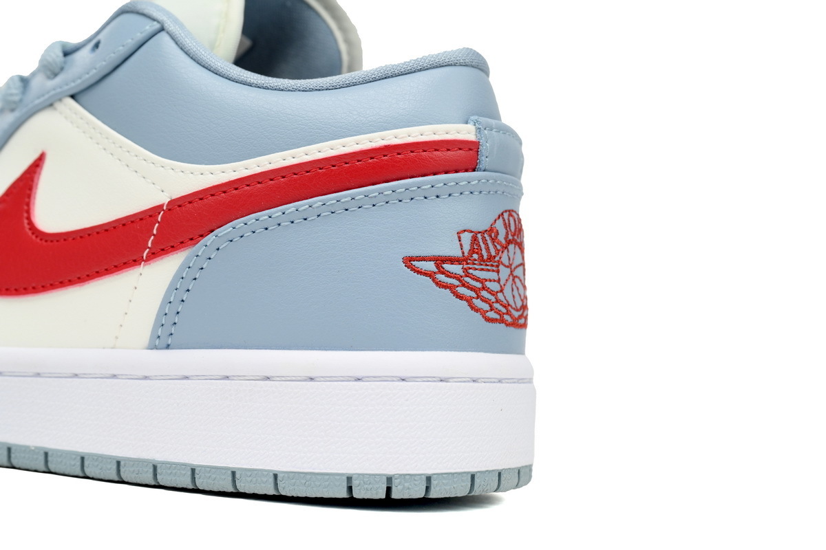 Air Jordan 1 Low Bleu/Rouge Dune DC0774-164