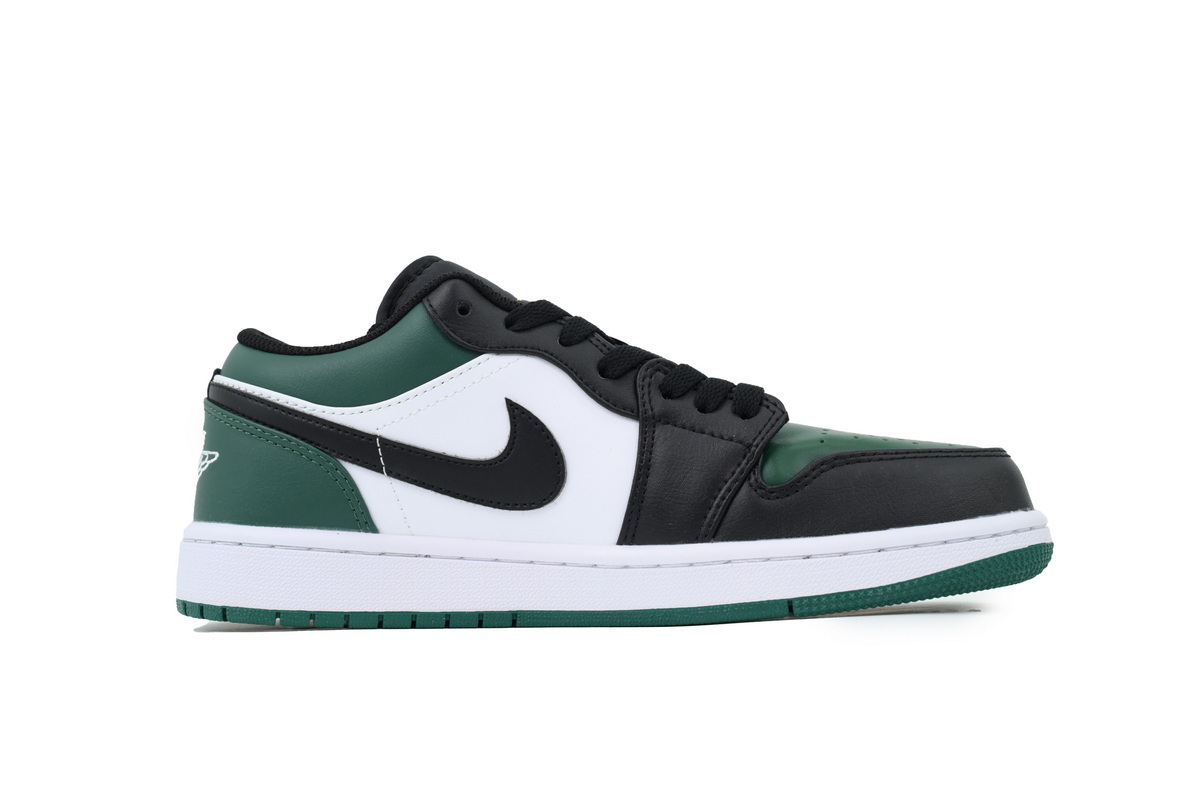 Air Jordan 1 Low Green Toe 553558-371