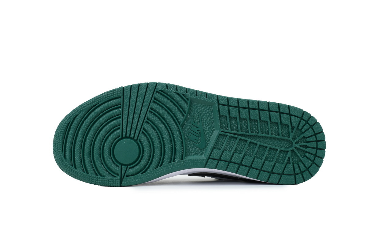 Air Jordan 1 Low Green Toe 553558-371